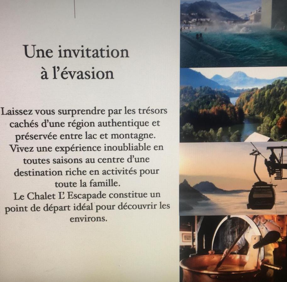 Chalet L'Escapade تشاميري المظهر الخارجي الصورة